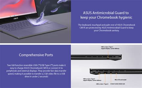 Asus Chromebook CM14 CM1402CM2A